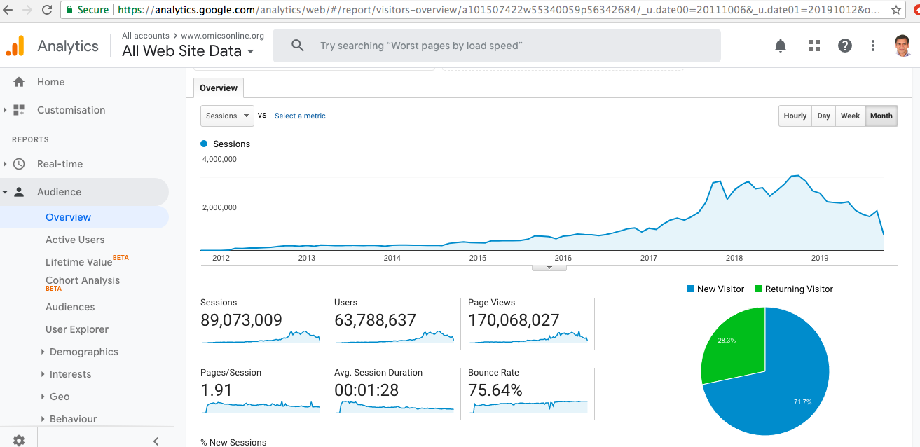 Visitor Analysis Report